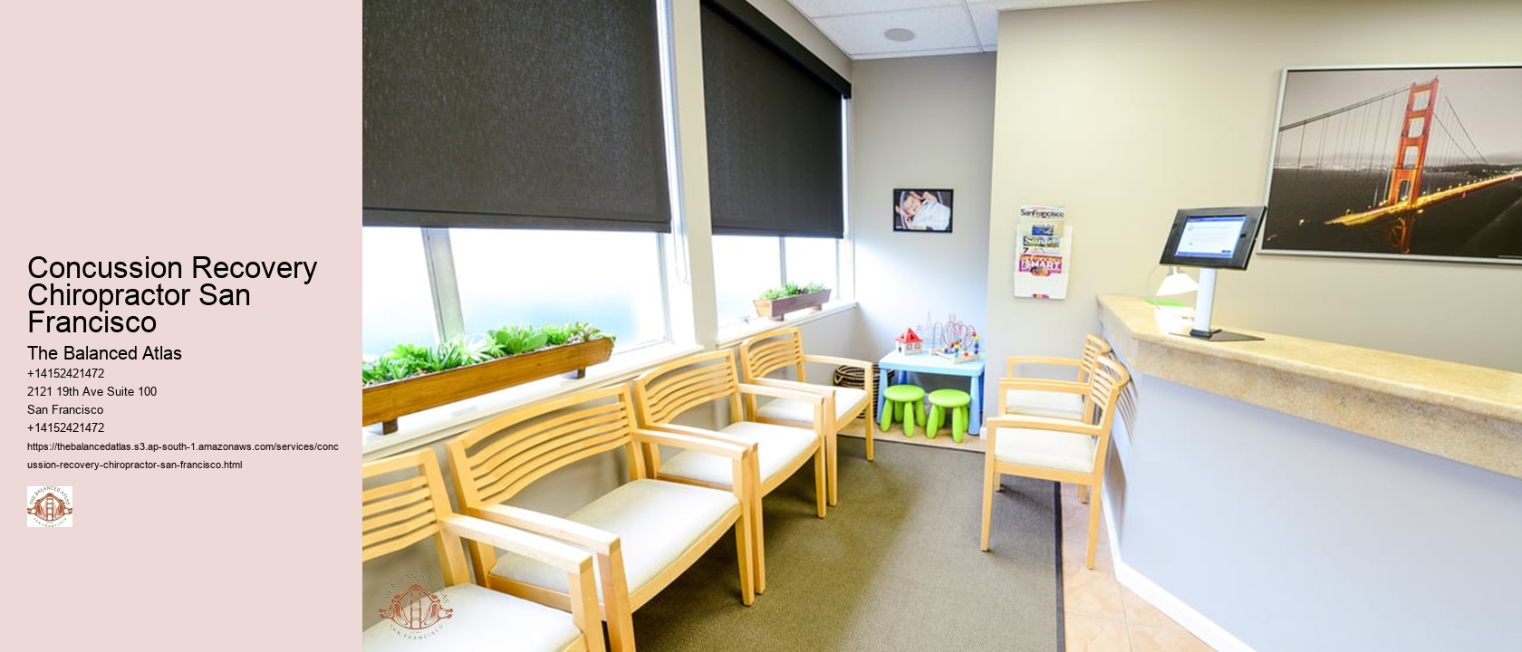 Concussion Recovery Chiropractor San Francisco