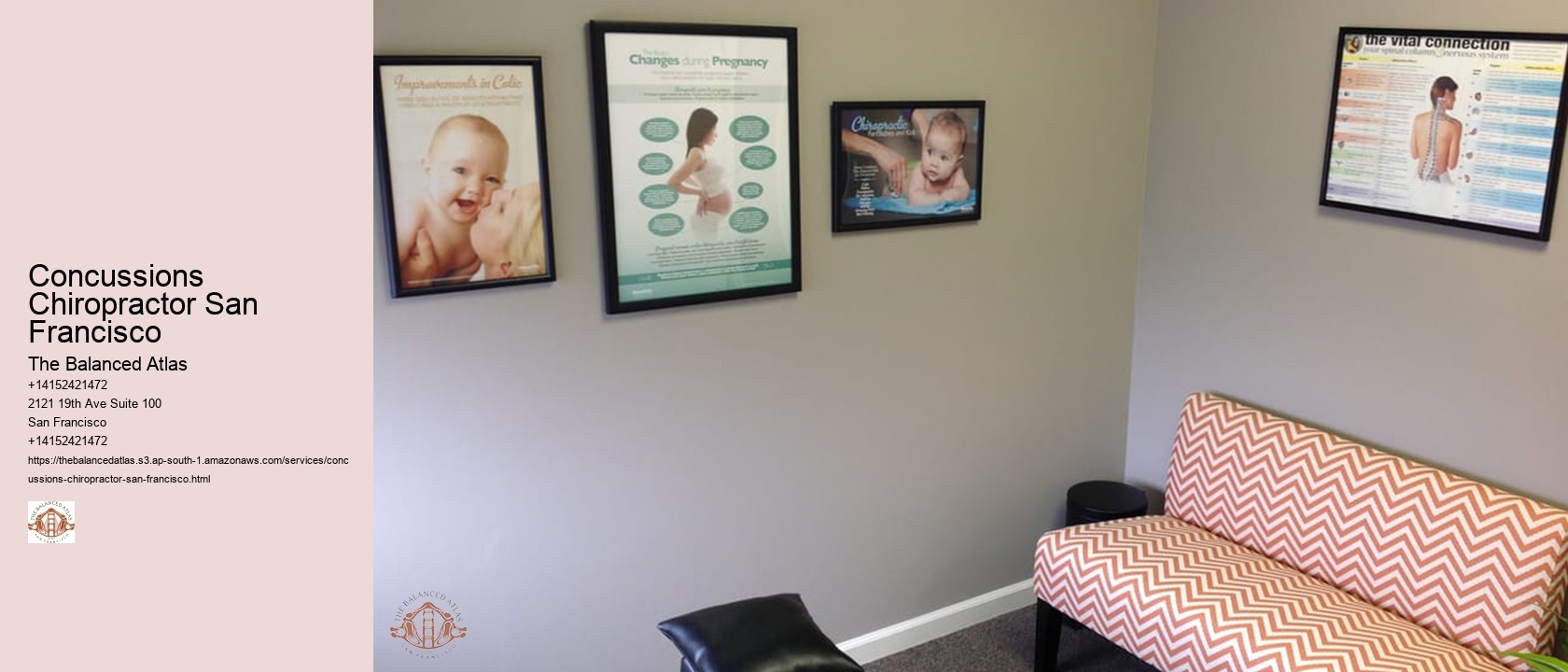 Concussions Chiropractor San Francisco