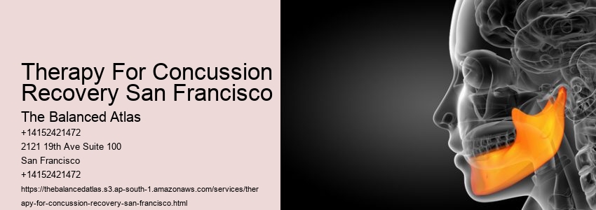 Therapy For Concussion Recovery San Francisco